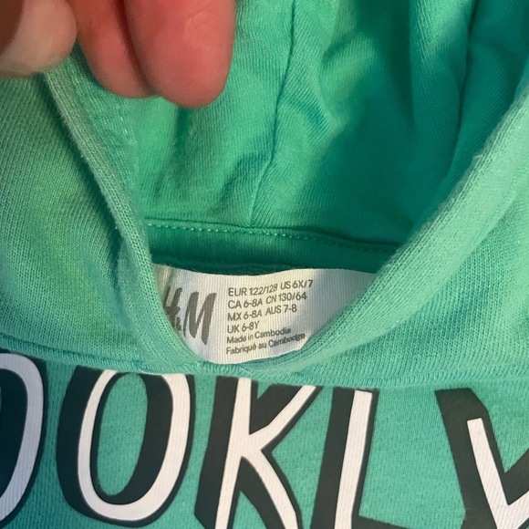 Bundle 2 H&M  sweatshirt hoodies , boy 6-8 - Picture 8 of 8